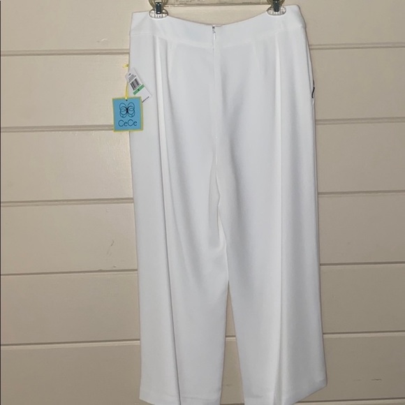 CeCe by Cynthia Steffe Moss Crepe Bootcut Pants - Picture 6 of 6